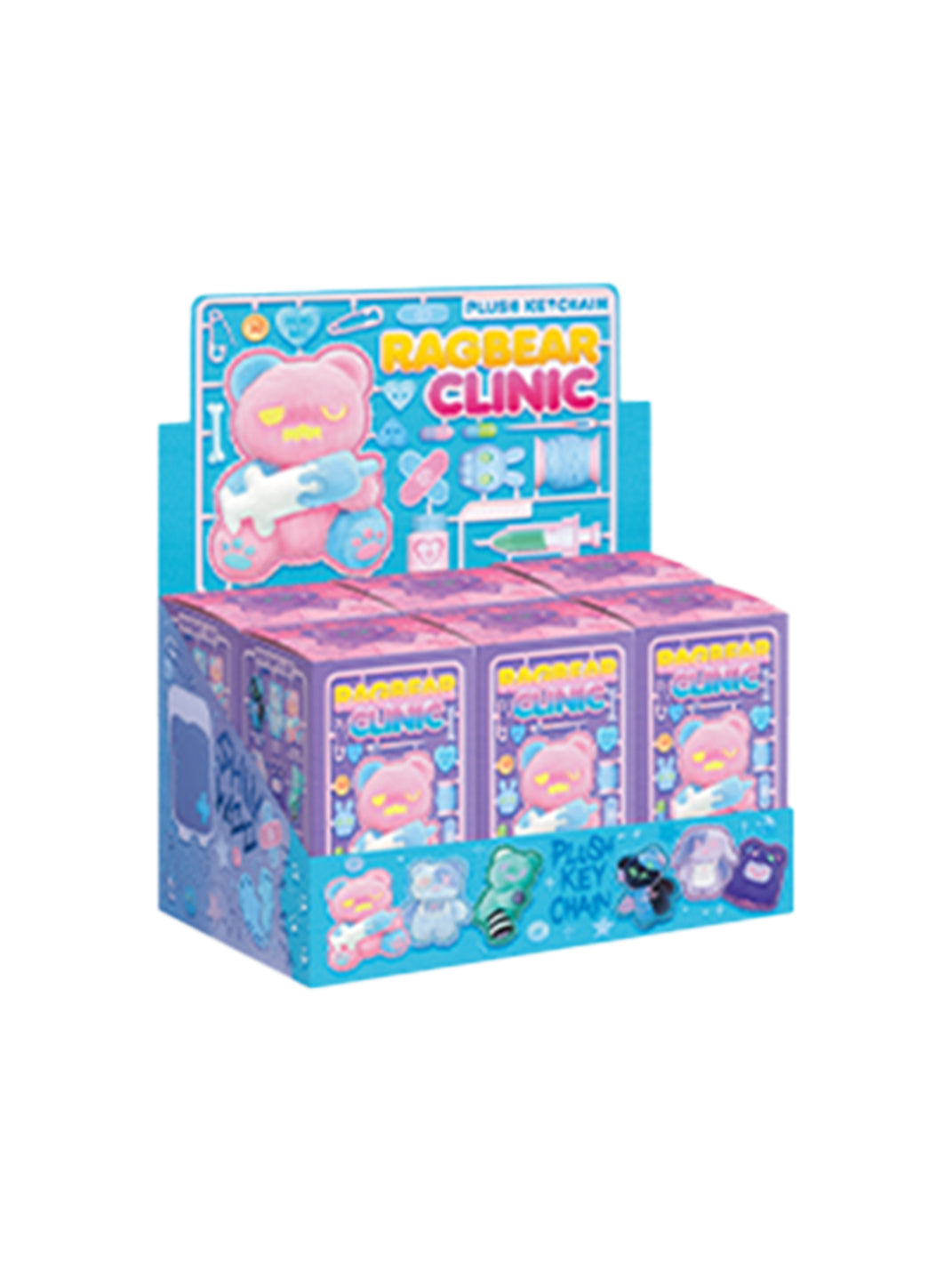 Finding Unicorn | Plush Bear Clinic Blind Box Gift Toy - PSYLOS 1, Finding Unicorn | Plush Bear Clinic Blind Box Gift Toy, Blind Box, Finding Unicorn, PSYLOS 1